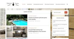 Desktop Screenshot of decorer-facile.com