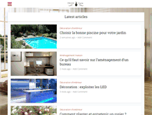 Tablet Screenshot of decorer-facile.com